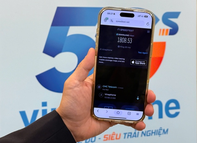 Vinaphone phủ sóng 5G trên cả nước- Ảnh 1.