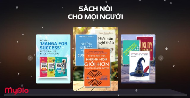 MyDio cùng các đơn vị phát hành lan tỏa sách nói đến cộng đồng- Ảnh 2.