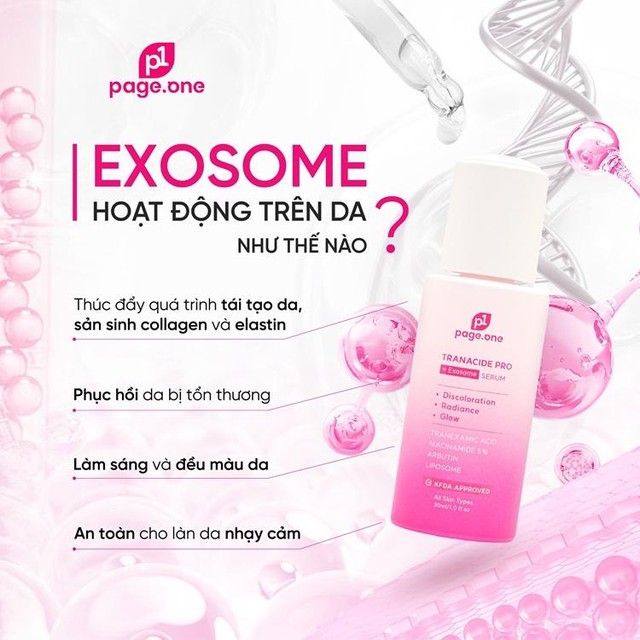 Tranacide Pro + Exosome là giải pháp cải thiện thâm mụn an toàn khoa học