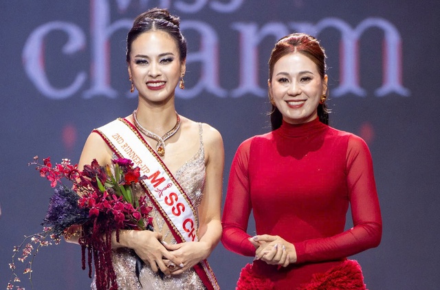 Quỳnh Nga nói gì về kết quả gây tranh cãi ở chung kết Miss Charm 2024?- Ảnh 1.