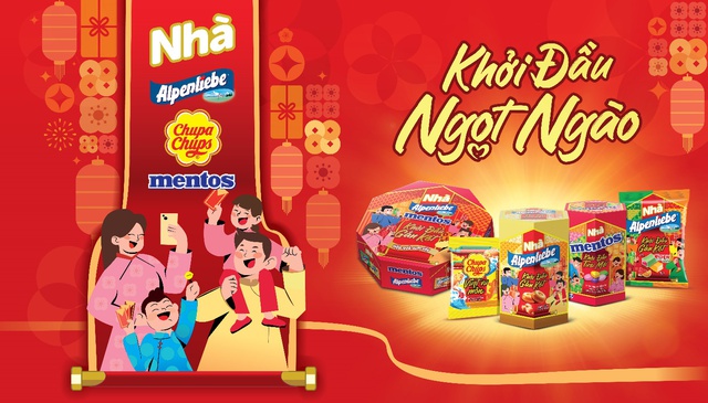 Bộ sưu tập Tết &quot;Khởi đầu ngọt ngào&quot; tiếp tục khẳng định vị thế hàng đầu của Perfetti Van Melle bằng hương vị sáng tạo, thiết kế cao cấp cùng thông điệp ý nghĩa về sự gắn kết và niềm vui đoàn viên