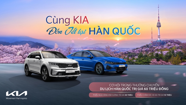 Cơ hội đón Tết tại 'xứ sở kim chi' cho khách hàng mua Kia Sorento, Kia K5- Ảnh 1.