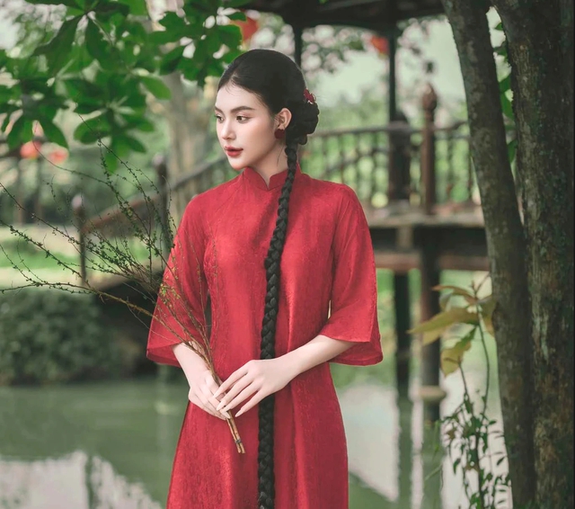 Muốn có ảnh áo dài tết đẹp đừng bỏ qua những bí quyết này…- Ảnh 2.