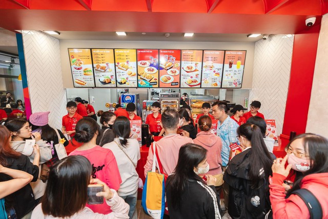 Thực đơn đa dạng, hợp khẩu vị của Jollibee được khách hàng Việt yêu thích