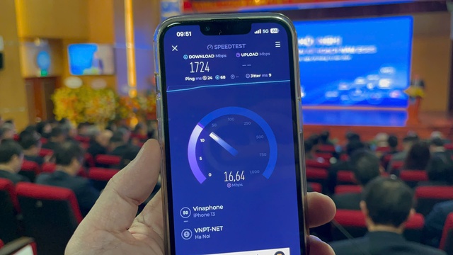 VNPT cung cấp dịch vụ VinaPhone 5G lên đến hơn 1,5 Gbps, gấp 10-20 lần 4G