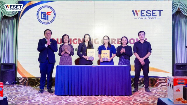 Ký kết hợp tác giữa WESET và Khoa Ngữ văn Anh, trường ĐH KHXH&NV, ĐHQG-HCM- Ảnh 1.