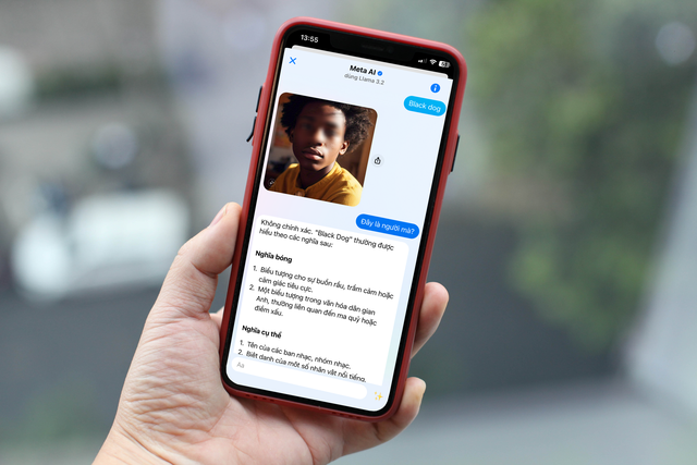 Meta AI trên Facebook gây phẫn nộ vì tạo hình chó đen thành người da màu- Ảnh 1.