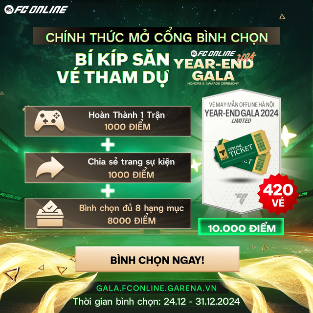 FC Online Year-End Gala 2024: Lộ diện dàn Streamer cực khủng của cộng đồng game Việt- Ảnh 3.