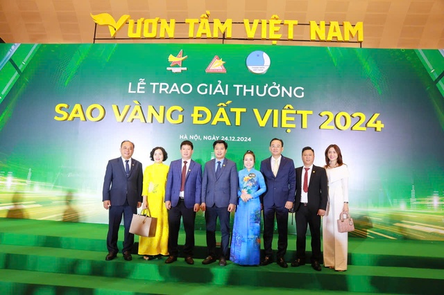 DT Group vinh dự nhận giải thưởng Sao Vàng đất Việt năm 2024