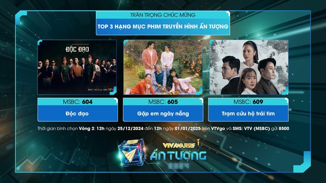 Vì sao top 3 Phim truyền hình ấn tượng VTV Awards 2024 gây tranh cãi?- Ảnh 1.