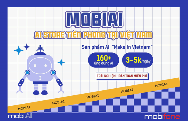 MobiFone dồn lực khai thác AI, quyết tâm mang công nghệ Việt tới người Việt