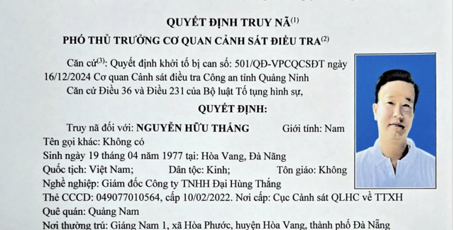 Truy nã giám đốc lừa đảo hơn 6 tỉ đồng- Ảnh 1.