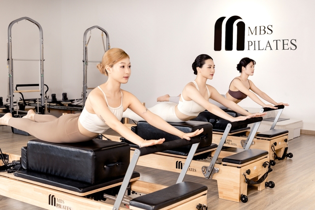 Tập luyện Pilates tại MBS. Nguồn: MBS