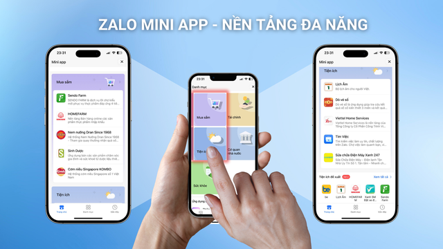 Zalo Mini App - tiện cho người dùng, lợi cho doanh nghiệp- Ảnh 2.