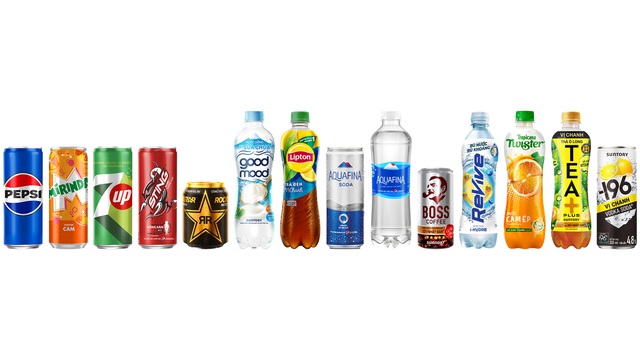 -196 là gương mặt mới trong danh mục sản phẩm đa dạng của Suntory PepsiCo Việt Nam