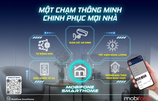 MobiFone SmartHome - Giải pháp nhà thông minh toàn diện