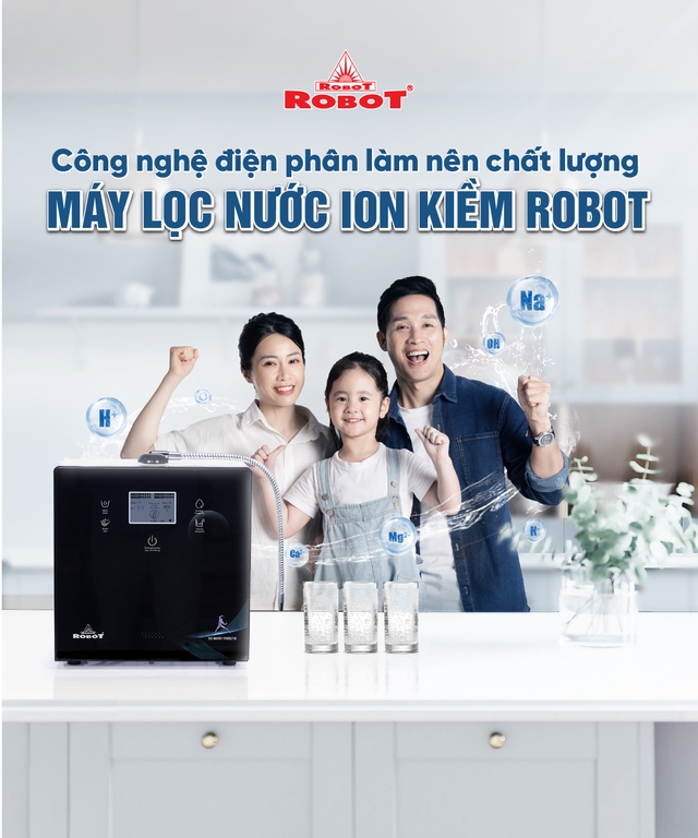 Công nghệ cốt lõi tạo nên nguồn nước chất lượng của máy lọc nước ion kiềm ROBOT- Ảnh 1.