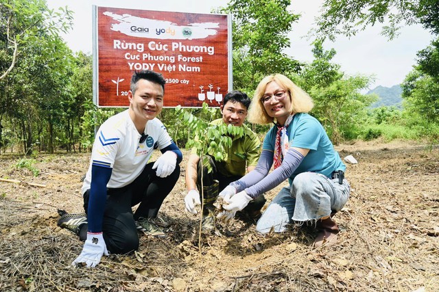 Đại diện YODY và Gaia tái khởi động "Hành trình phủ xanh Việt Nam" tại Vườn Quốc gia Cúc Phương