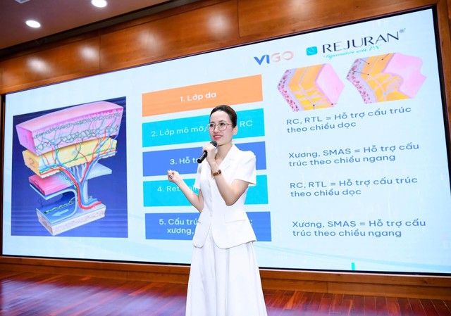 Bác sĩ Tô Lan Phương báo cáo CME về Kỷ nguyên mới của y học tái tạo trong thẩm mỹ da