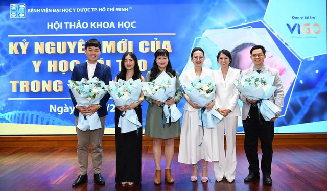 Báo cáo viên trong hội thảo Kỷ nguyên mới của y học tái tạo trong thẩm mỹ da