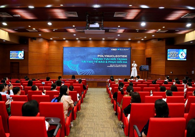 Báo cáo viên trong hội thảo Kỷ nguyên mới của y học tái tạo trong thẩm mỹ da