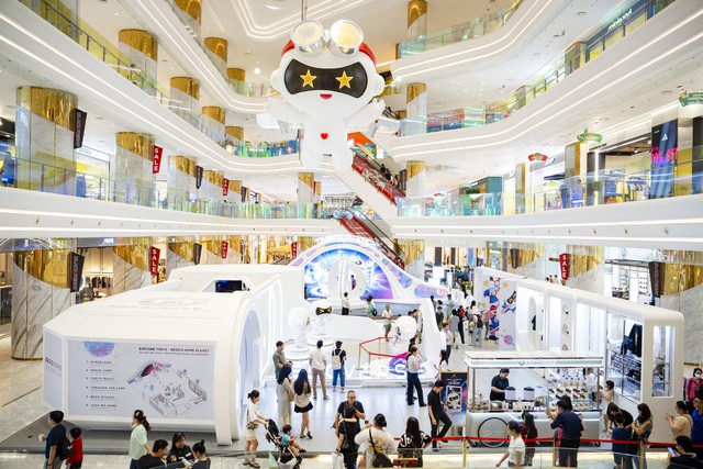 Khám phá triển lãm đa giác quan về robot Beso tại Thiso Mall Sala- Ảnh 1.