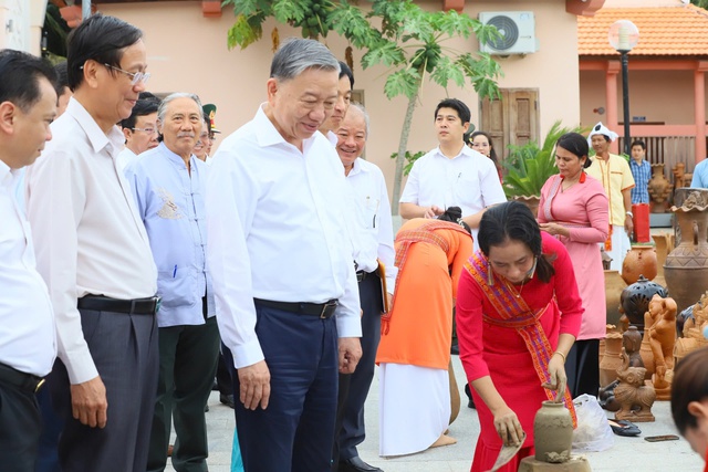 Tổng Bí thư Tô Lâm khảo sát Dự án Nhà máy điện hạt nhân Ninh Thuận 1- Ảnh 3.