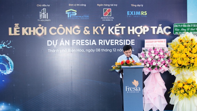 Ông Hồ Văn Hà - Giám đốc Sở Xây Dựng tỉnh Đồng Nai phát biểu tại sự kiện