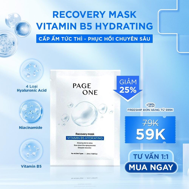 Hướng dẫn sử dụng mặt nạ PageOne Vitamin B5 Hydrating đúng chuẩn da căng mịn tức thì- Ảnh 6.