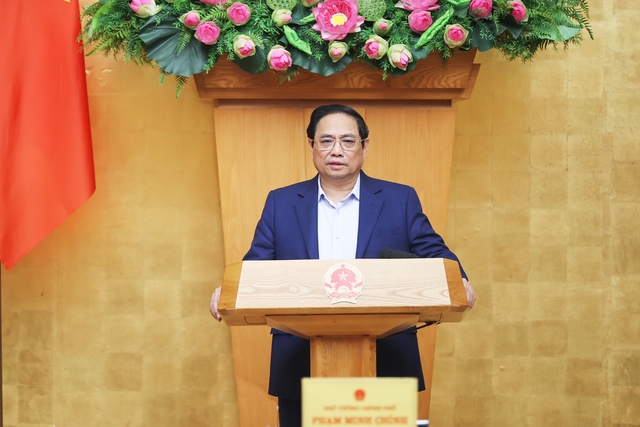 Thủ tướng Phạm Minh Chính chủ trì hội nghịẢnh: NHẬT BẮC