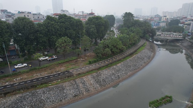 Hà Nội có đường ưu tiên cho xe đạp dọc sông Tô Lịch- Ảnh 3.
