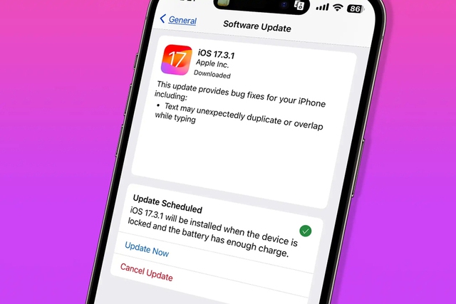 Apple phát hành bản cập nhật iOS 17.3.1- Ảnh 1.