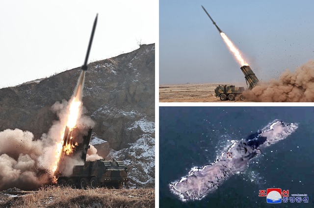 Triều Tiên thử loại đạn mới sau tuyên bố rắn của Tổng thống Hàn Quốc- Ảnh 1.
