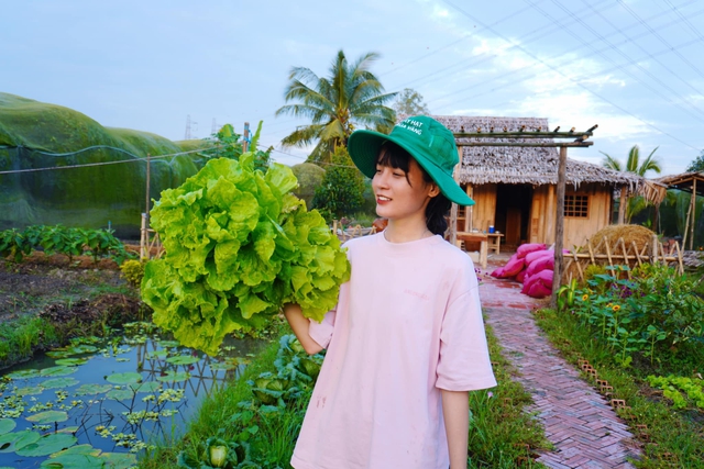 Ngôi nhà vườn xinh của cô gái miền Tây thu hút khách chụp ảnh ngày tết- Ảnh 5.