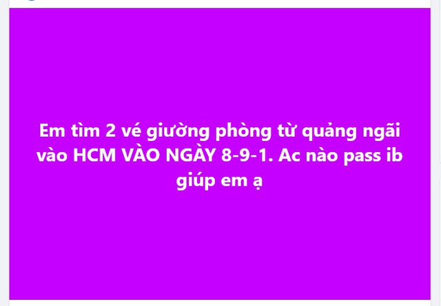 Mua vé xe, tàu trở lại TP.HCM làm việc, coi chừng mất tiền và 'ôm cục tức'- Ảnh 1.