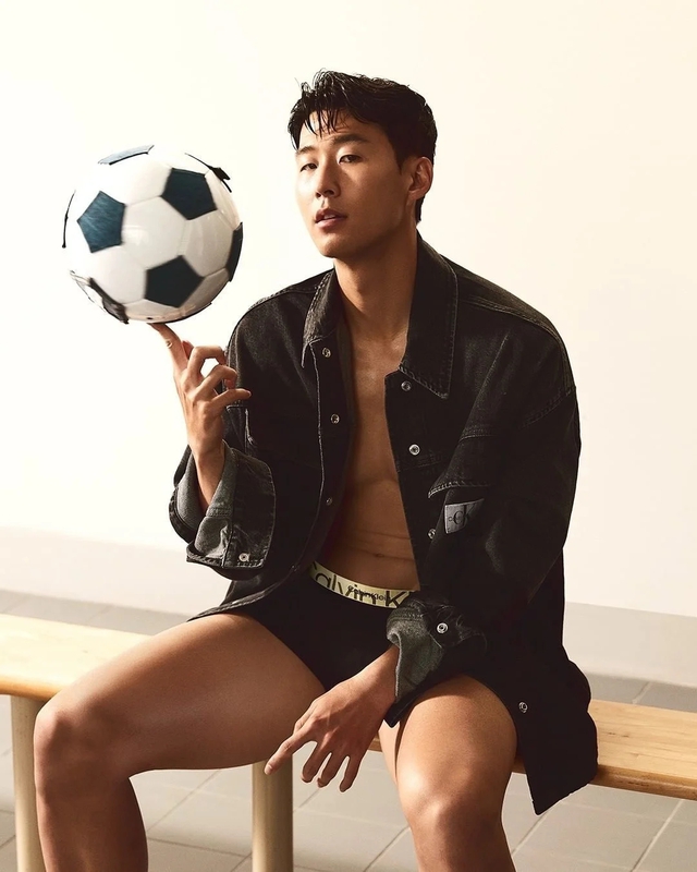 Bất hòa với đàn em, Son Heung-min vẫn là con cưng của Calvin Klein, Burberry- Ảnh 1.