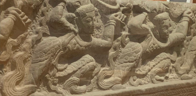 Bảo vật quốc gia 'Thành bậc lan can' - tinh hoa nghệ thuật điêu khắc thời Lý- Ảnh 3.