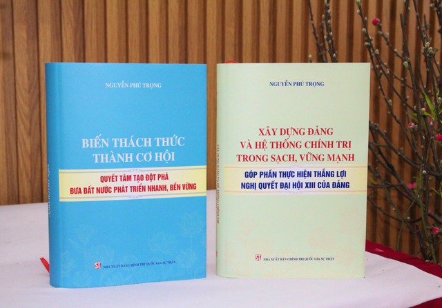 Xuất bản 2 cuốn sách của Tổng Bí thư Nguyễn Phú Trọng- Ảnh 1.