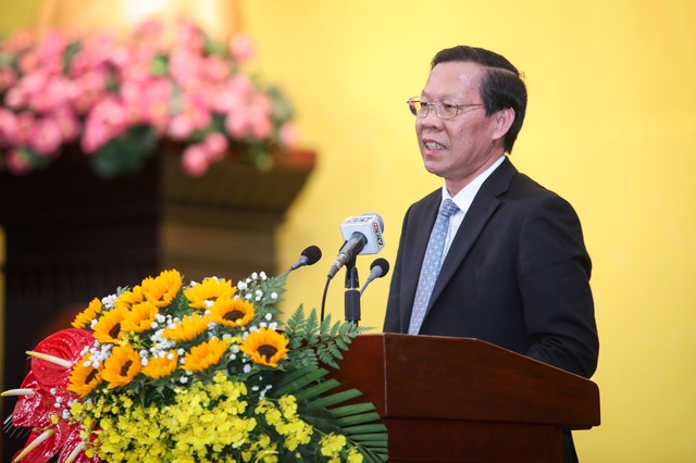 Chủ tịch Phan Văn Mãi cảm ơn nguồn lực kiều bào giúp TP.HCM vượt qua thách thức- Ảnh 6.