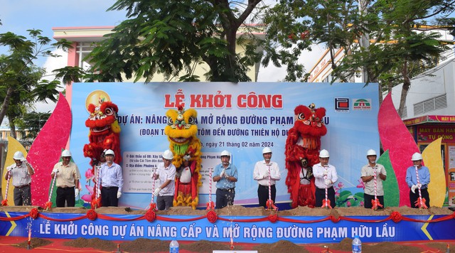 Đồng Tháp khởi công nhiều công trình giao thông ngay sau tết- Ảnh 1.