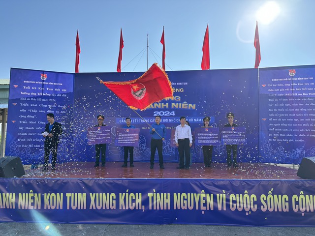 Tuổi trẻ Kon Tum khởi động Tháng Thanh niên năm 2024- Ảnh 1.