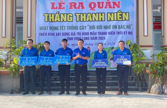 Nhiều hoạt động ý nghĩa tại lễ ra quân Tháng Thanh niên 2024 ở Vĩnh Long- Ảnh 2.