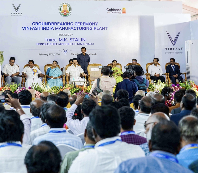 VinFast chính thức động thổ nhà máy xe điện tại Ấn Độ- Ảnh 1.