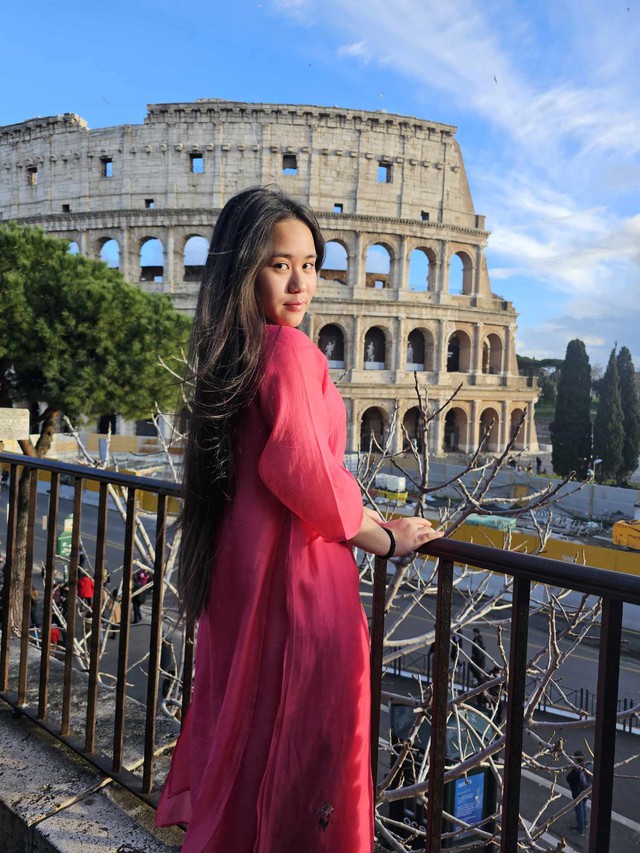 Nữ sinh Việt 16 tuổi được vinh danh cùng Á hậu Hoàn vũ 2021 ở Ý- Ảnh 3.