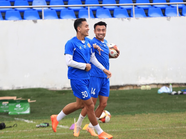 Tinh thần đội Quảng Nam đang lên cao sau 2 trận thắng trên sân nhà liên tiếp