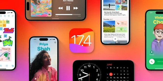 iOS 17.4 có thể phát hành muộn nhất ngày 6.3