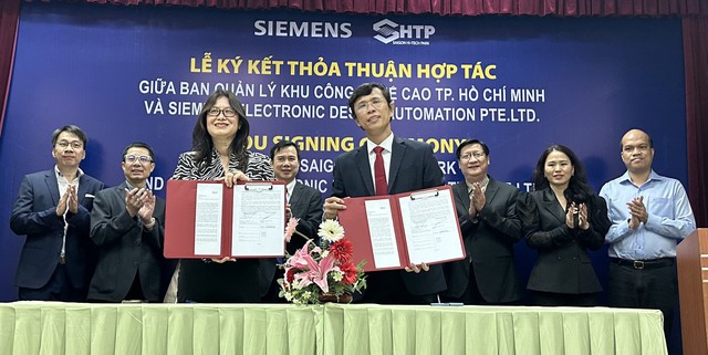 Siemens hợp tác với Khu công nghệ cao TP.HCM đào tạo nhân lực vi mạch bán dẫn- Ảnh 1.