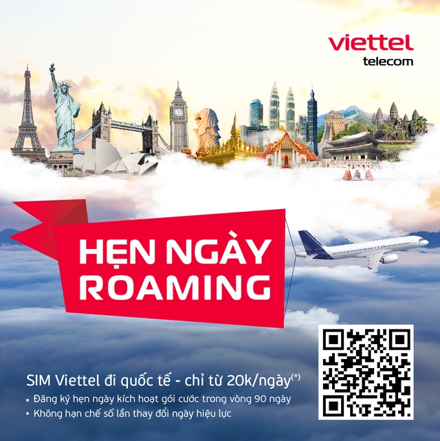 Viettel tiên phong triển khai tính năng đăng ký hẹn ngày cho các gói cước Roaming- Ảnh 1.