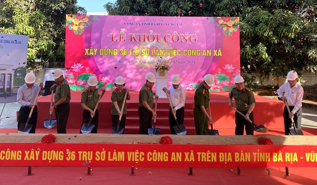 Bà Rịa - Vũng Tàu: Xây dựng mới 36 trụ sở công an xã- Ảnh 1.