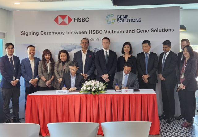 HSBC và Gene Solutions ký hợp tác nghiên cứu ung thư và sức khỏe thai phụ- Ảnh 1.